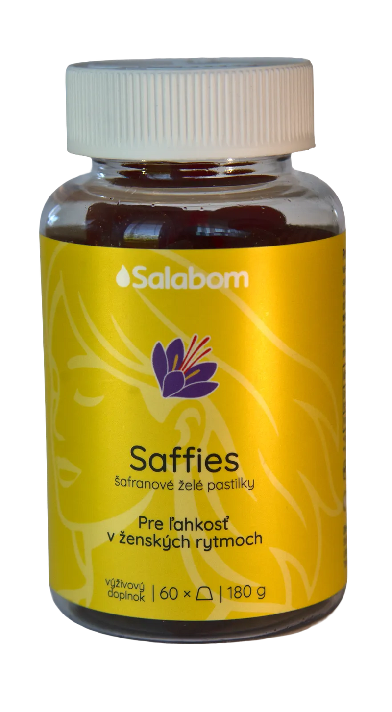 Saffies - gummies pre ľahkosť v ženských rytmoch